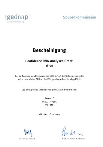 Bild Nr.3 zum Thema: Ringversuche 2013